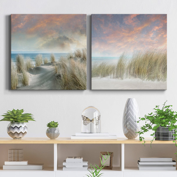 Highland Dunes Windswept I 2 Piece Wrapped Canvas Print Wayfair